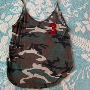 Mahina Boutique Camo Tank Top
